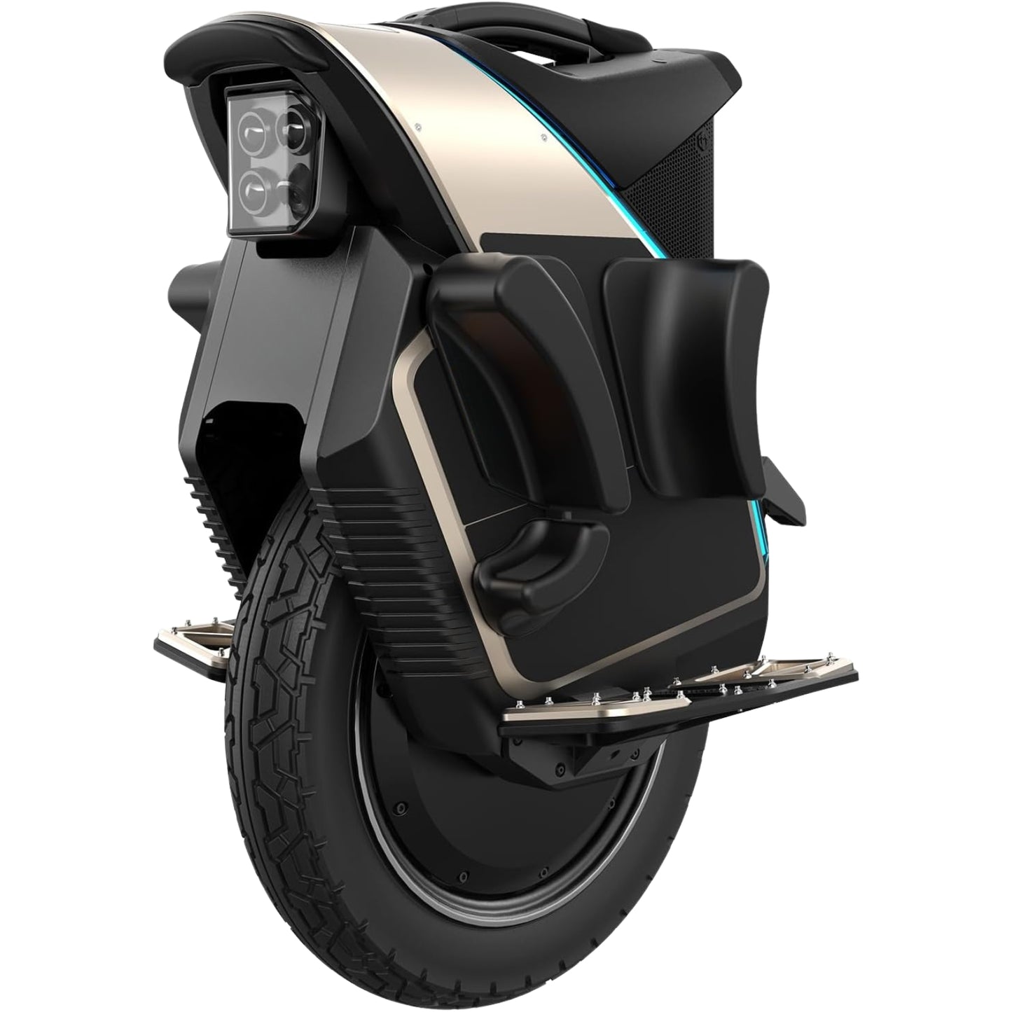 City Commuter Electric Unicycle – 120km Range EUC, 4.3" Touchscreen, 1H Fast Charge, IPX6 Waterproof