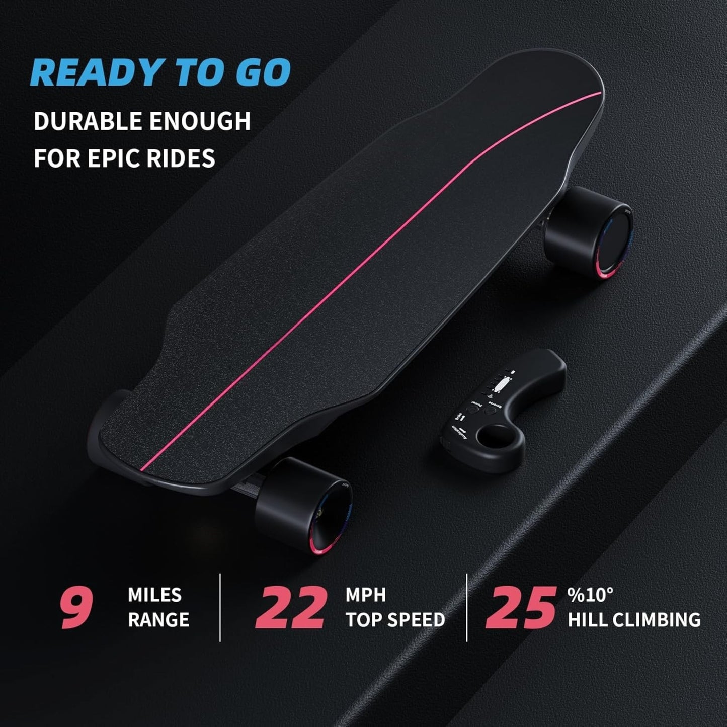 m8-electric-skateboard-with-remote-22mph-speed-15-miles-range-dual-800w-hub-motor-teens-adults