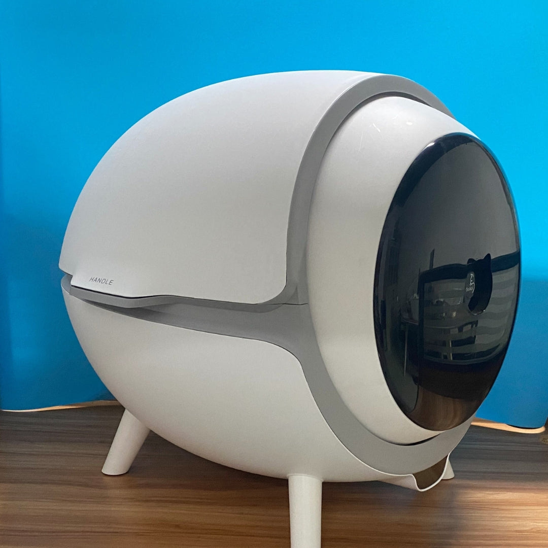 Smart Cat Toilet with WiFi & Tuya App Self-Cleaning, Low Noise, UV Sterilization