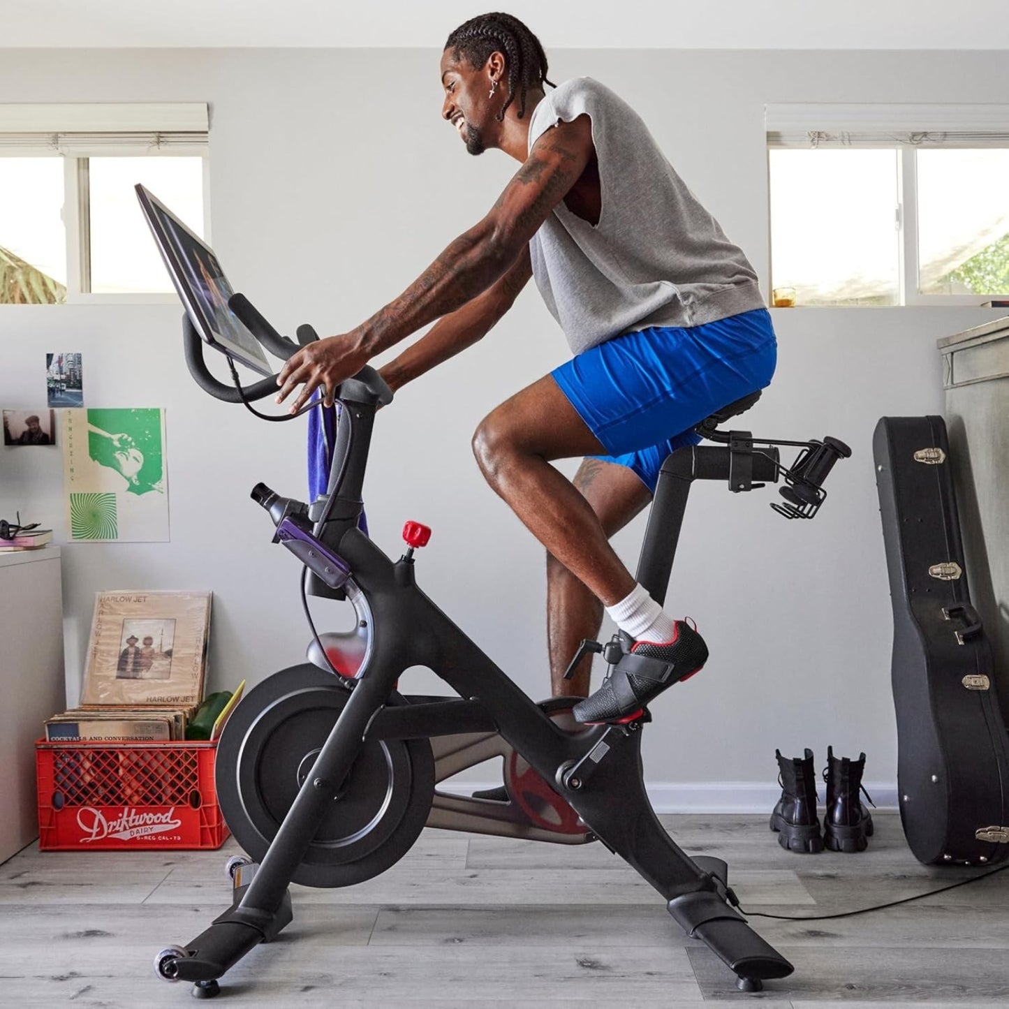 Indoor Exercise Bike with 22” HD Touchscreen | Original Bike & Bike+ | Magnetic Resistance & Apps