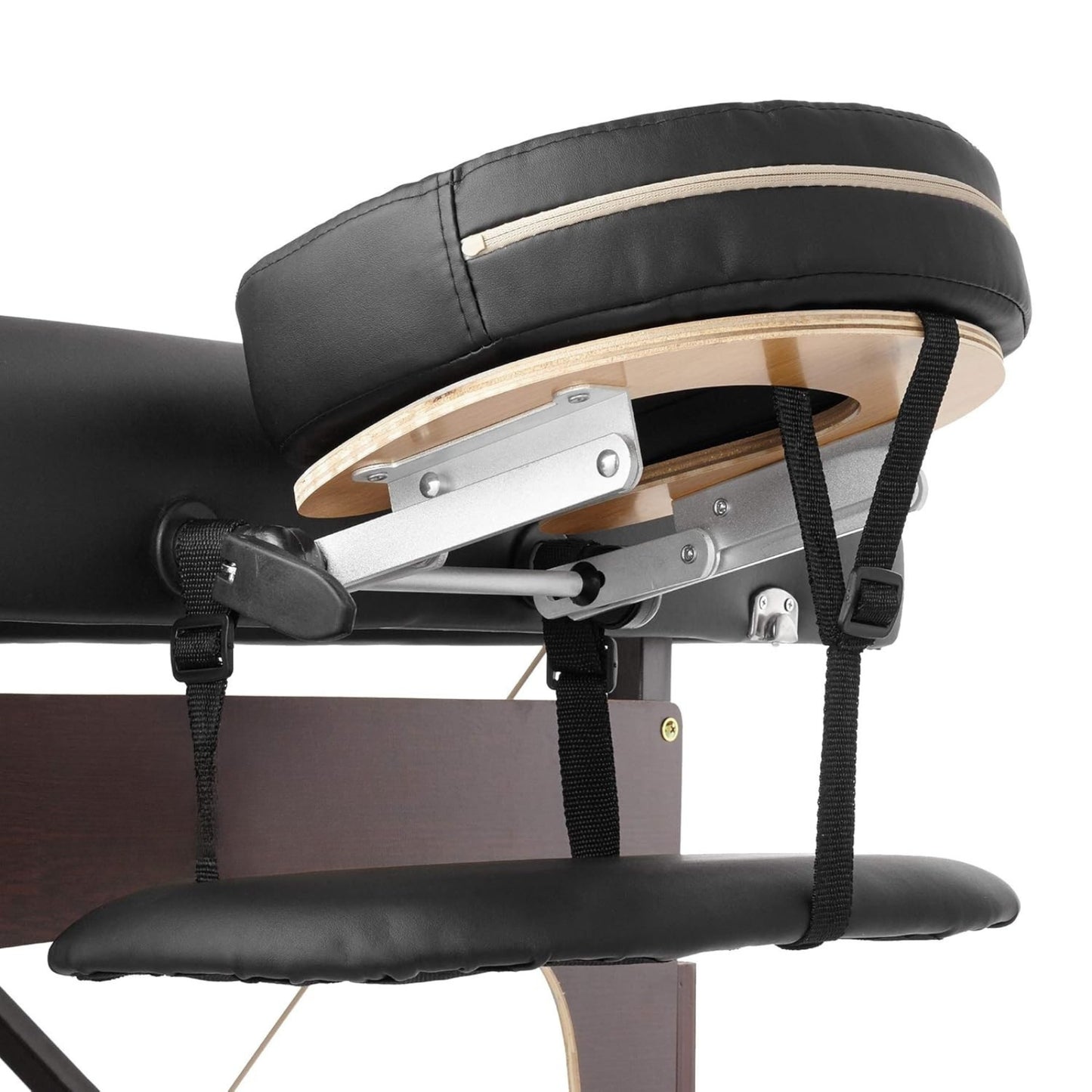 Professional Portable Bi-Fold Memory Foam Massage Table with Reiki Panels & Accessories