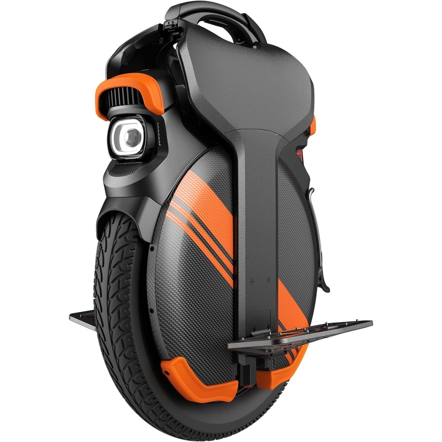 Electric Unicycle with Seat, Power Pads & Honeycomb Pedals | 2500W Motor, 37MPH Speed, 75-Mile Range