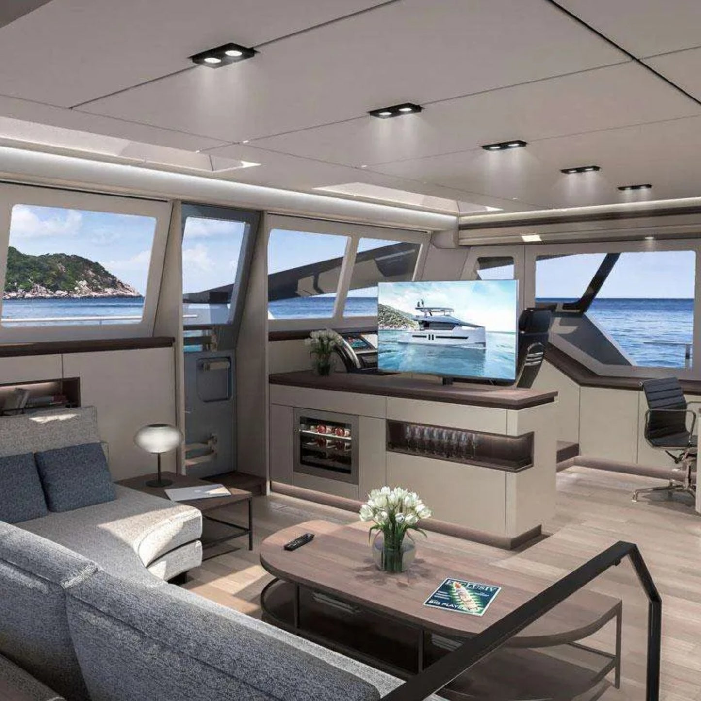 Sunpower Solar Electric Yacht – 23.7m Luxury Sustainable Yacht | World’s Largest Solar Yacht Fleet