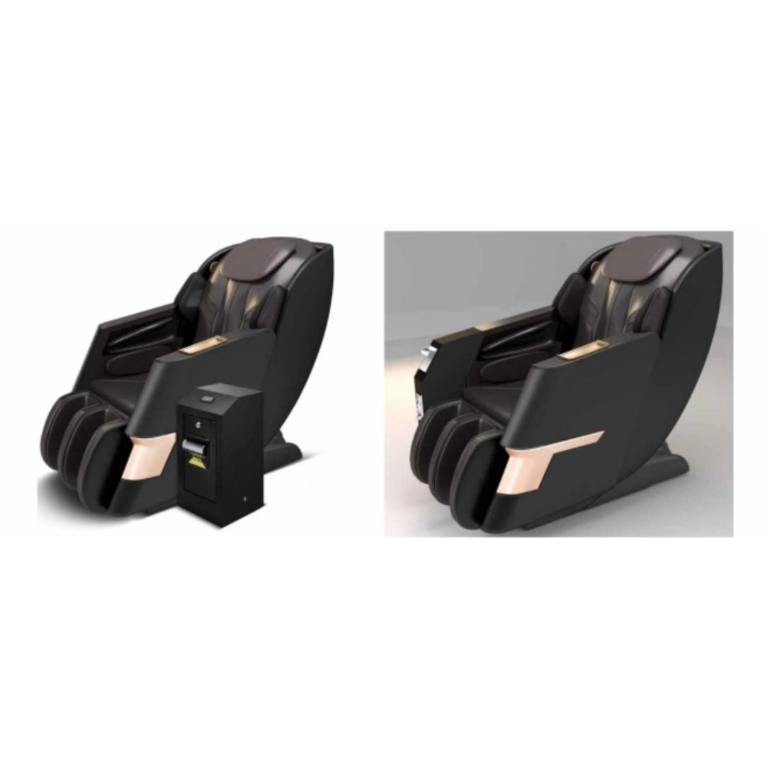 Elysian Comfort Smart Massage Chair with Zero Gravity, SL Track & Cash Drawer