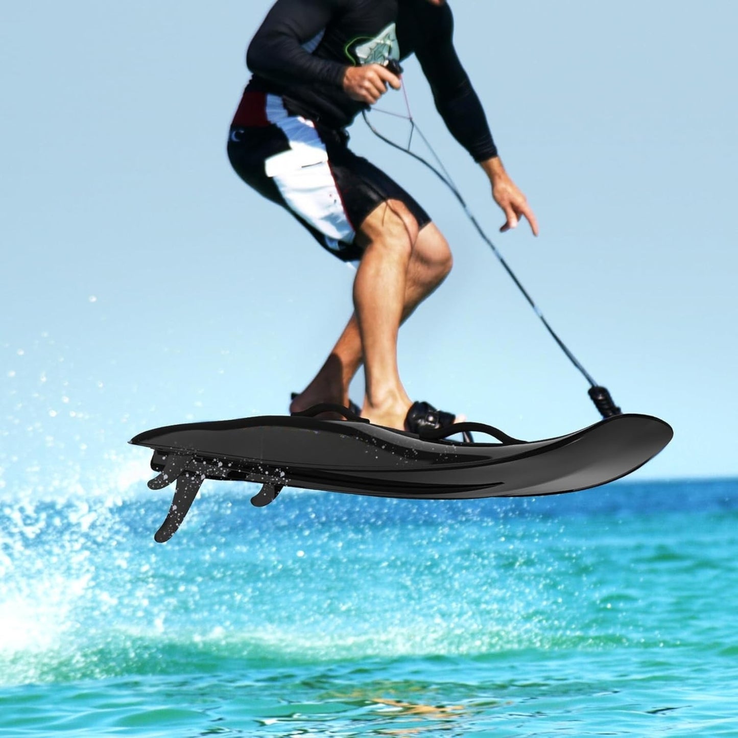 High-Speed Electric Surfboard 12/15KW | 65 KM/h | 50-80 Min Battery | Hybrid Fiber Water Jet Board