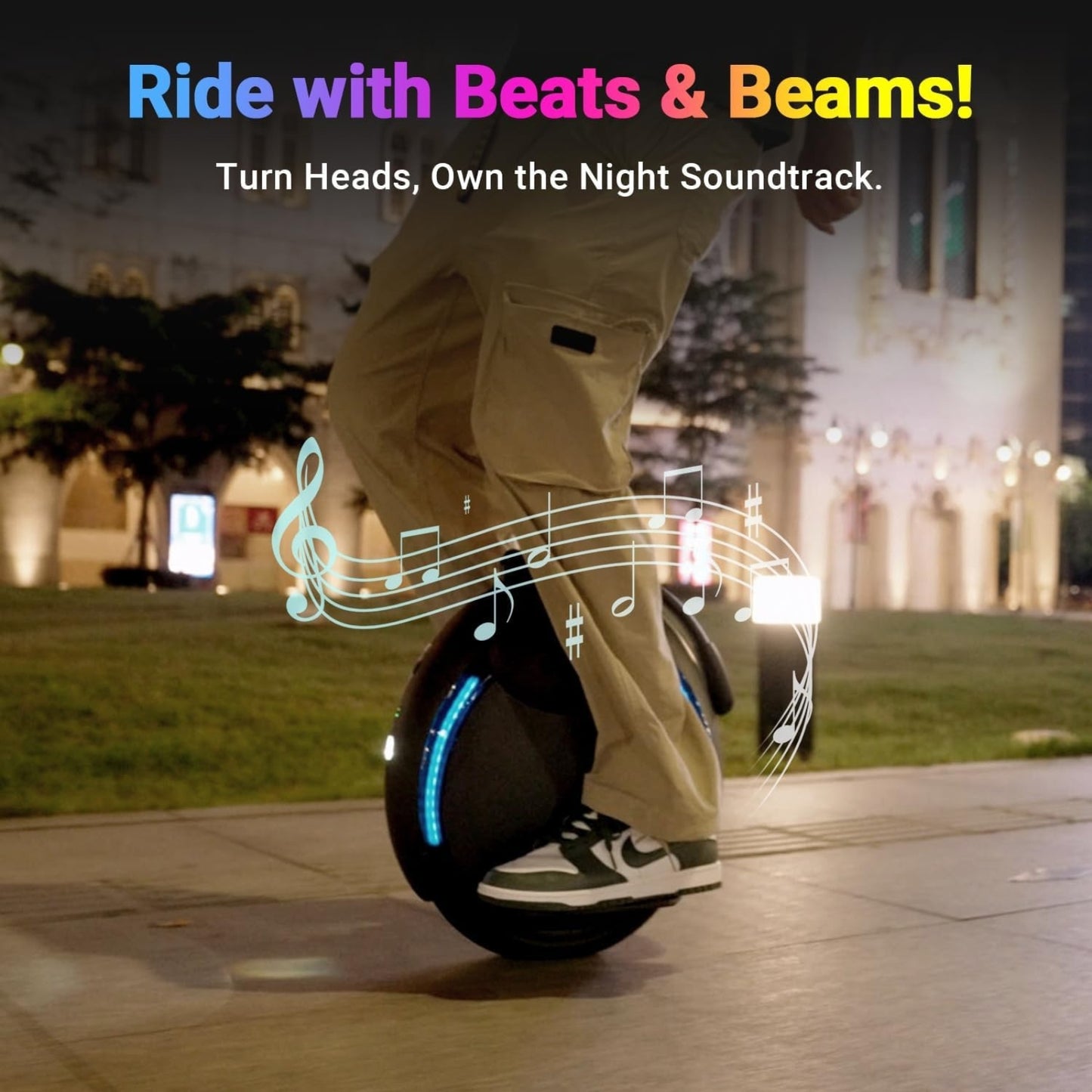 Electric Unicycle UL2272 Certified | 1000W Motor, 18.6mi Range, 27.6lbs Lightest EUC for Adults & Teens