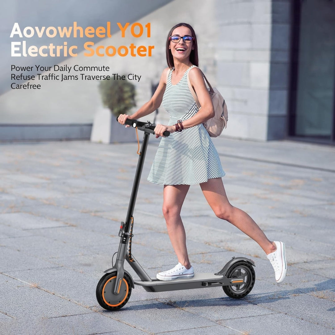 Electric Scooter for Adults – 350W/500W Motor, 21 MPH, 23 Miles Range, Foldable Commuter E-Scooter