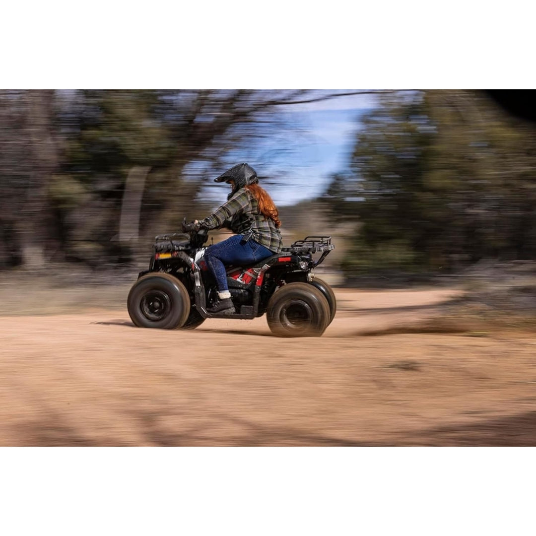 AT200R 169cc Gas Powered Adult ATV with Hydraulic Disc Brakes, Independent Suspension & Digital Speedometer