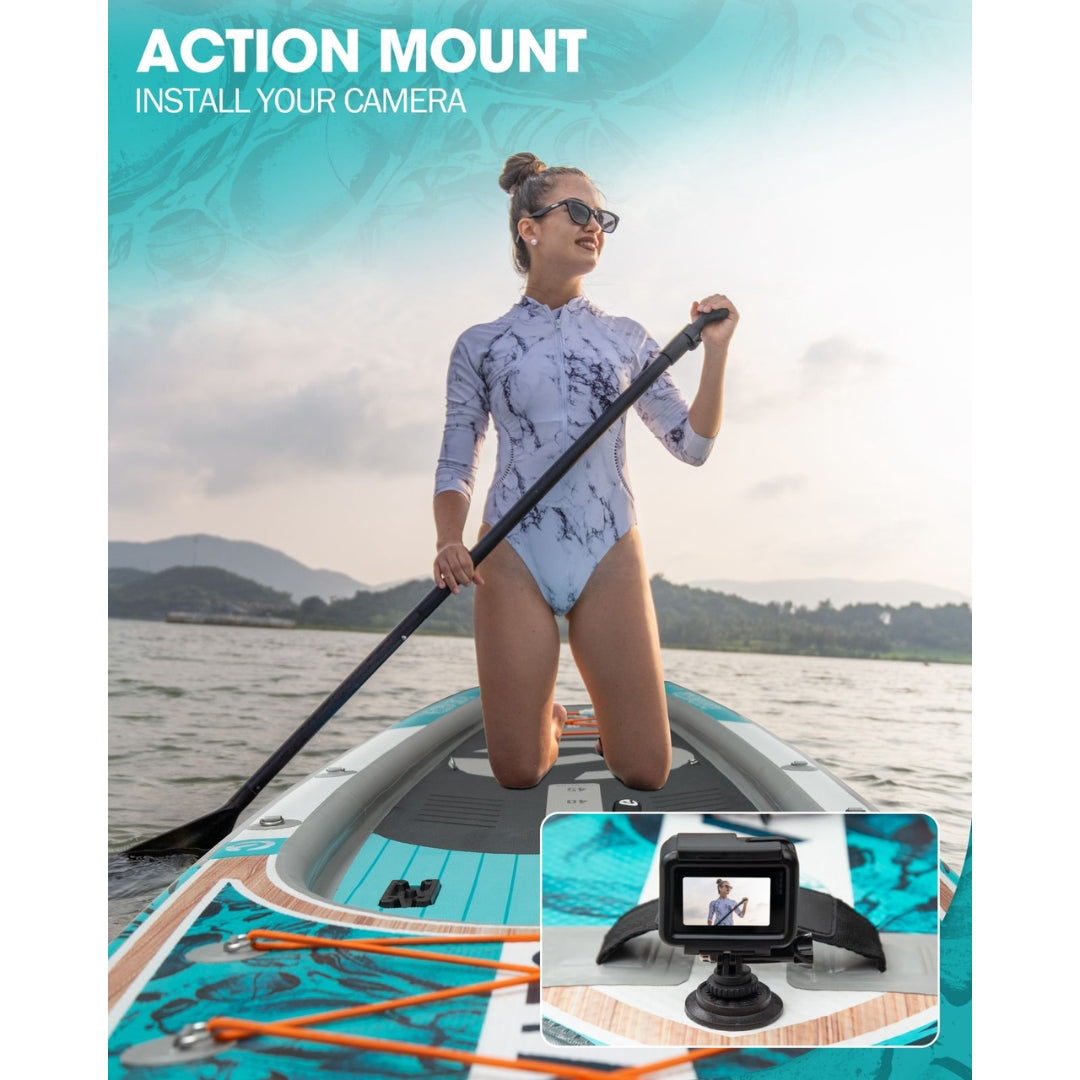 CETANA FloatMaster 11'6 Inflatable SUP Board All-Round Paddle Board 600lbs Capacity
