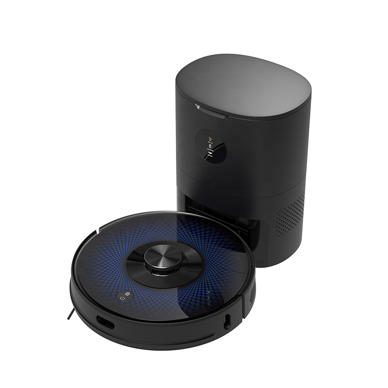 Smart Home Robot Vacuum Cleaner 5200mAh Self-Emptying Dust Collector Wet & Dry 2700Pa Suction App Control