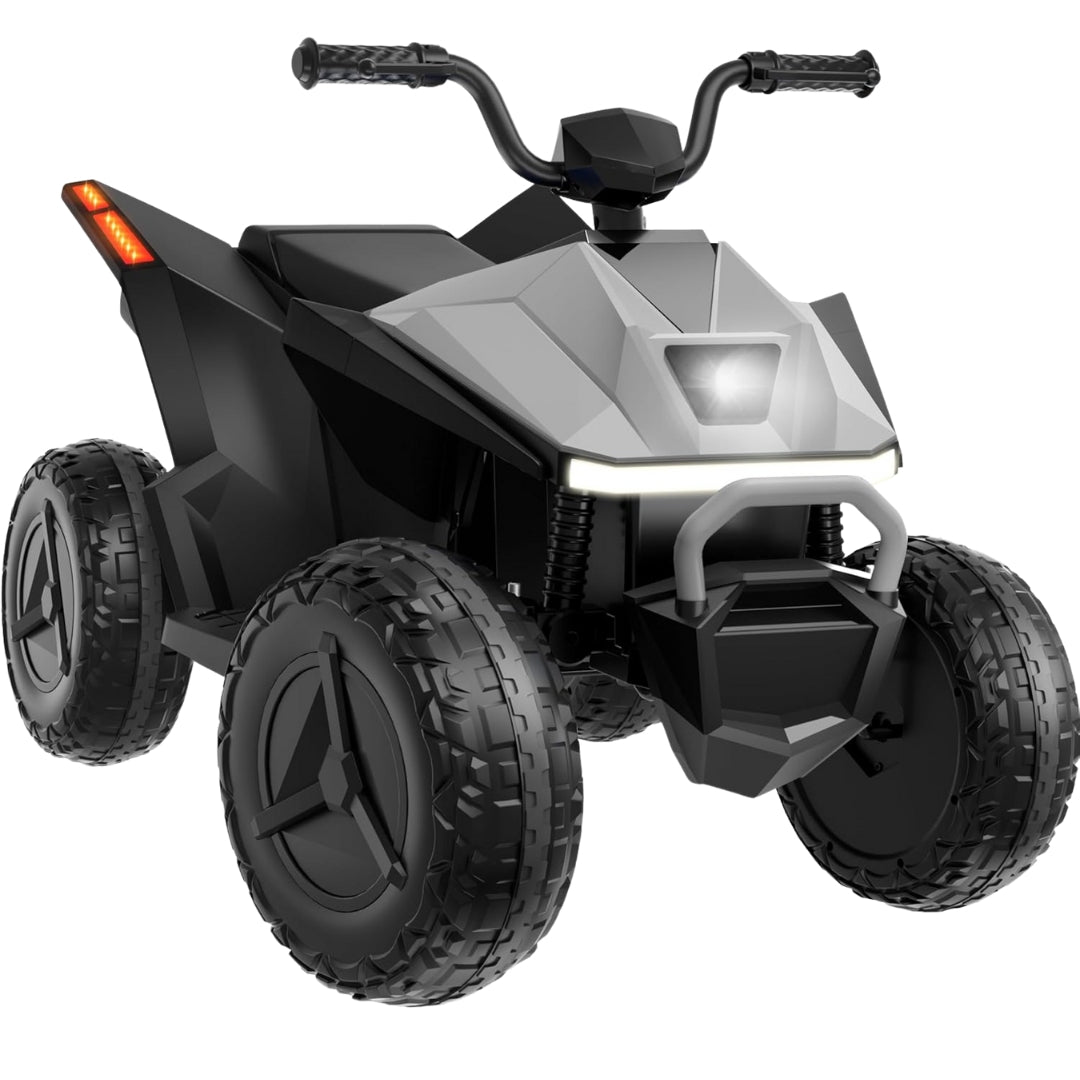 24V Kids ATV 2 Seater Ride On Car, 2x200W Motors, LED Lights, Bluetooth Music, Electric Four Wheeler