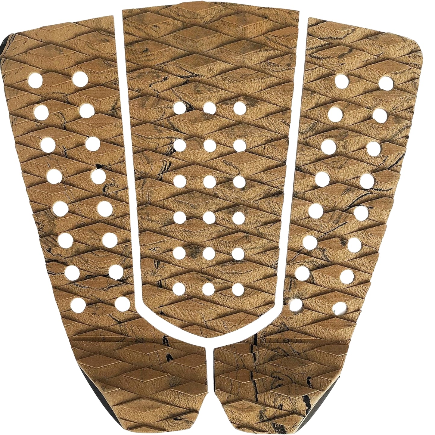 3 Piece Surfboard Traction Pad EVA Non-Slip Tail Pad – Fits All Boards, Multiple Colors