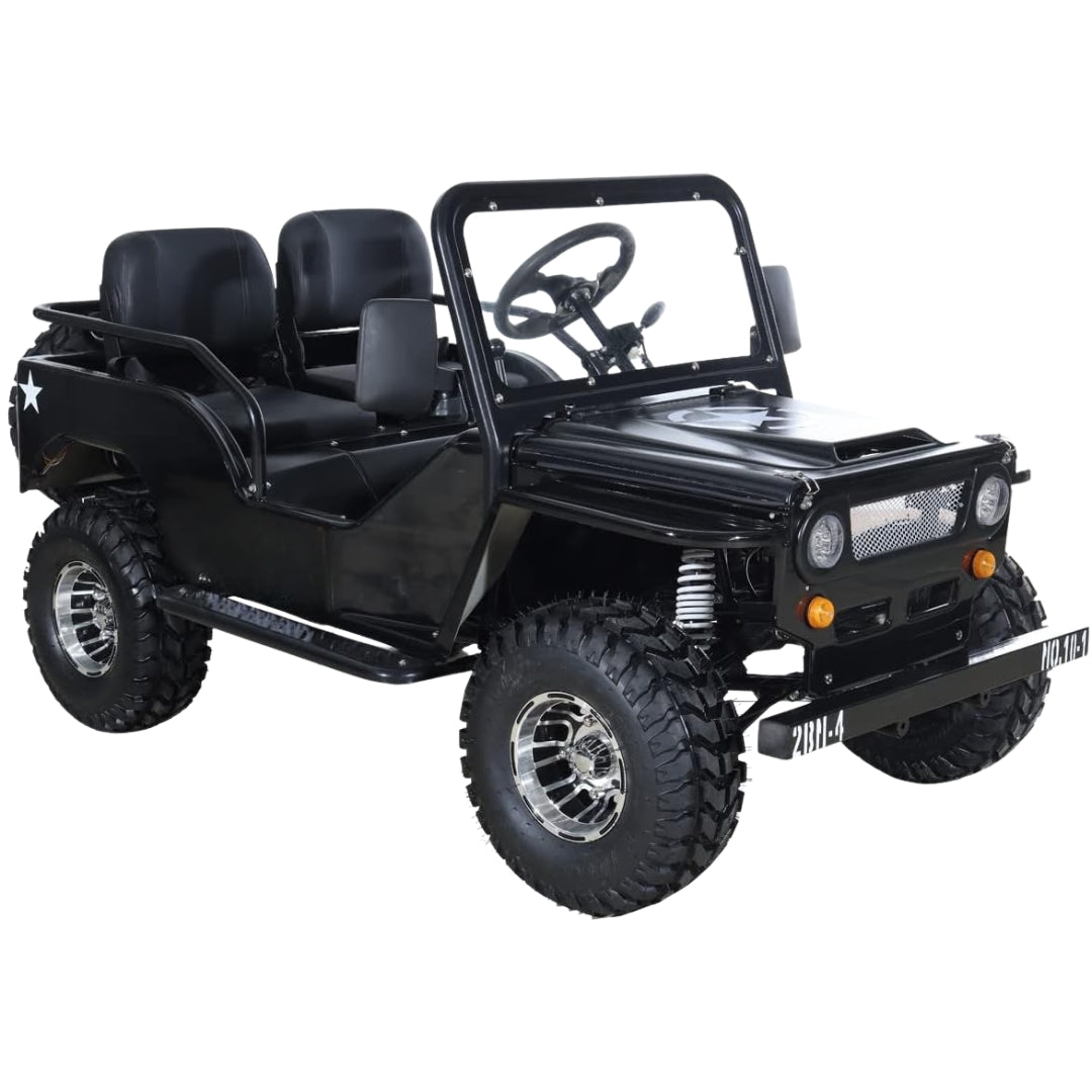 Ranger 125cc Go Kart with 3-Speed Semi-Automatic Transmission, Reverse & 18" Aluminum Wheels