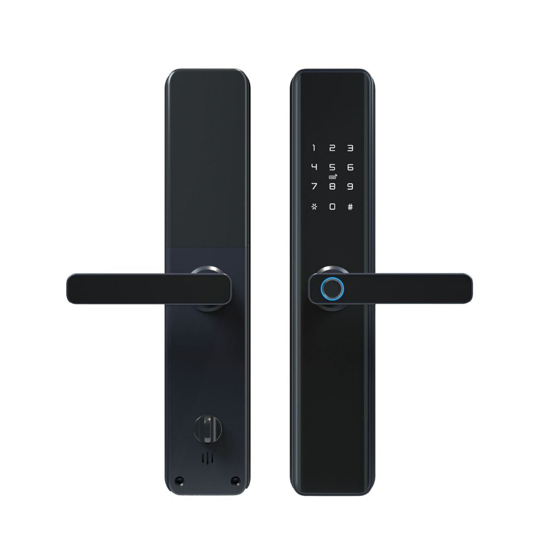 High Quality Smart Fingerprint Door Lock  7 Unlock Methods, Silent Design, Wi-Fi App Control for Apartments, Hotels & Homes