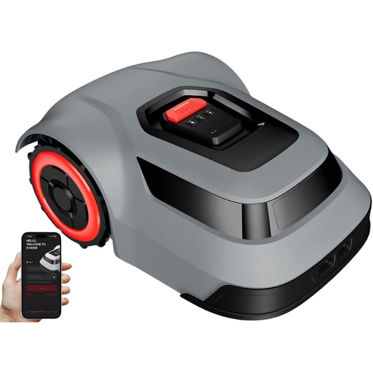 MGC500 Robot Lawn Mower with Boundary Wires, 45% Slope, Auto Recharge & Precise Navigation