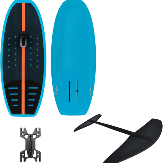 Phantasm Quickstart Wake Foil & Board Package  WF-2 V5 Soft Top Foil Board & Complete Setup