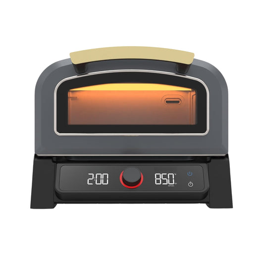 Model P Smart Electric Pizza Oven 12-Inch 850°F Max Heat, App Control, 5 Cooking Modes, Indoor/Outdoor