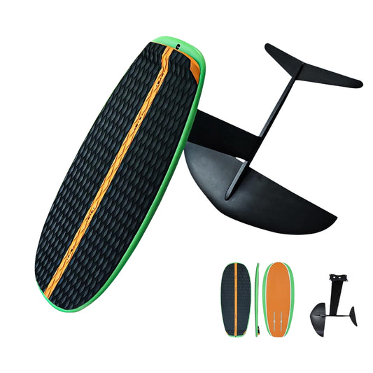 Carbon Fiber Hydrofoil Board | Motor-Free eFoil & Wing Foil | SUP/Surf/Kite Compatible | Ocean & Lake