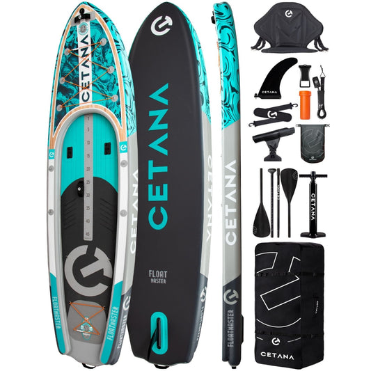 CETANA FloatMaster 11'6 Inflatable SUP Board All-Round Paddle Board 600lbs Capacity