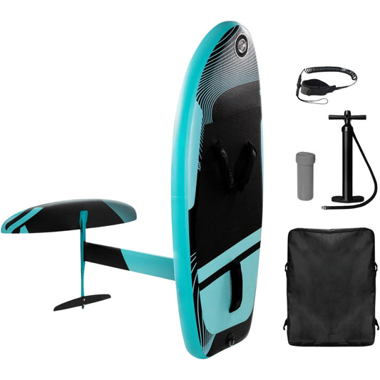 Inflatable Hydrofoil Board SUP Surfboard | 100L 120L 160L Durable PVC Surf Foil