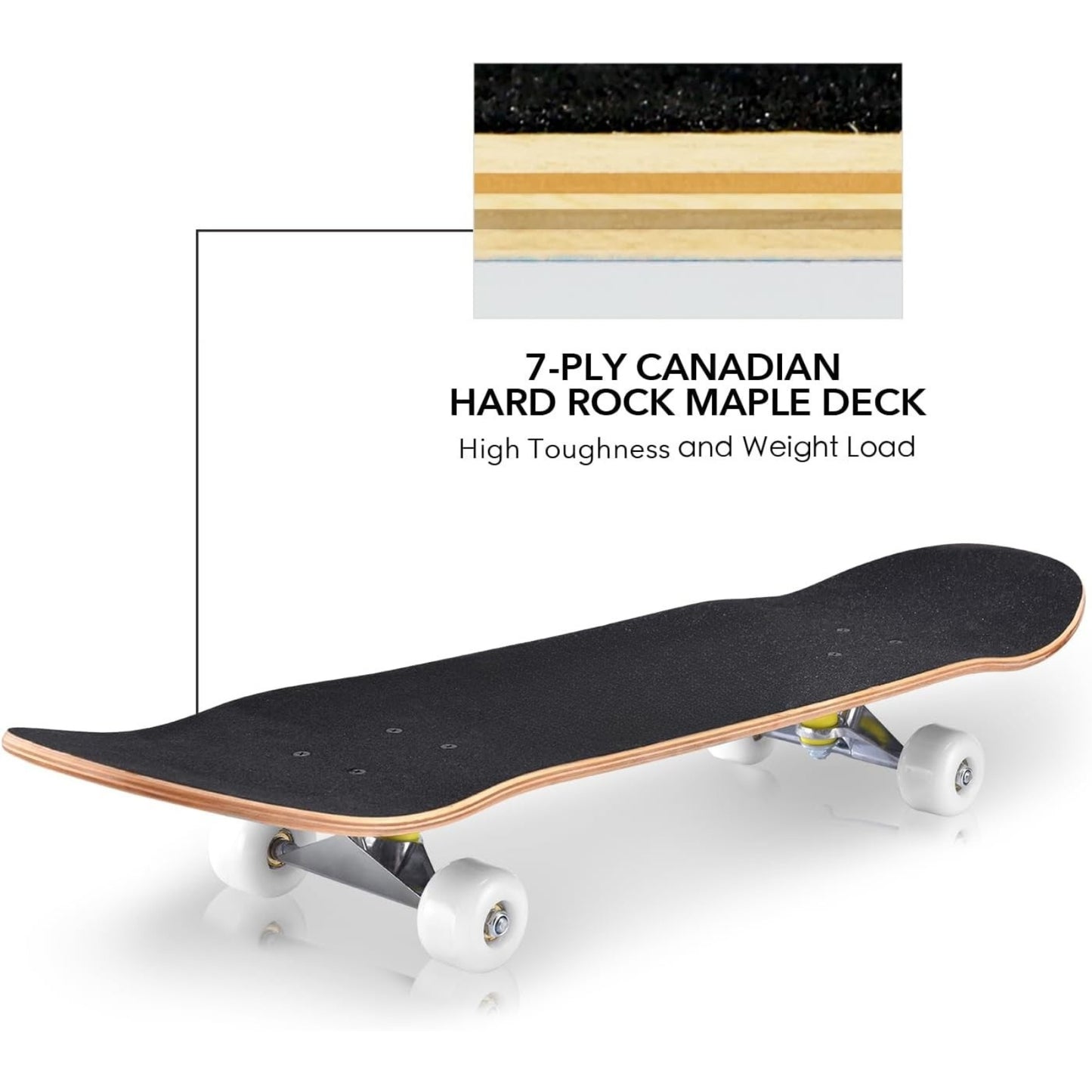 31-standard-skateboard-with-pro-trucks-7-layer-maple-double-kick-concave-t-tool-included