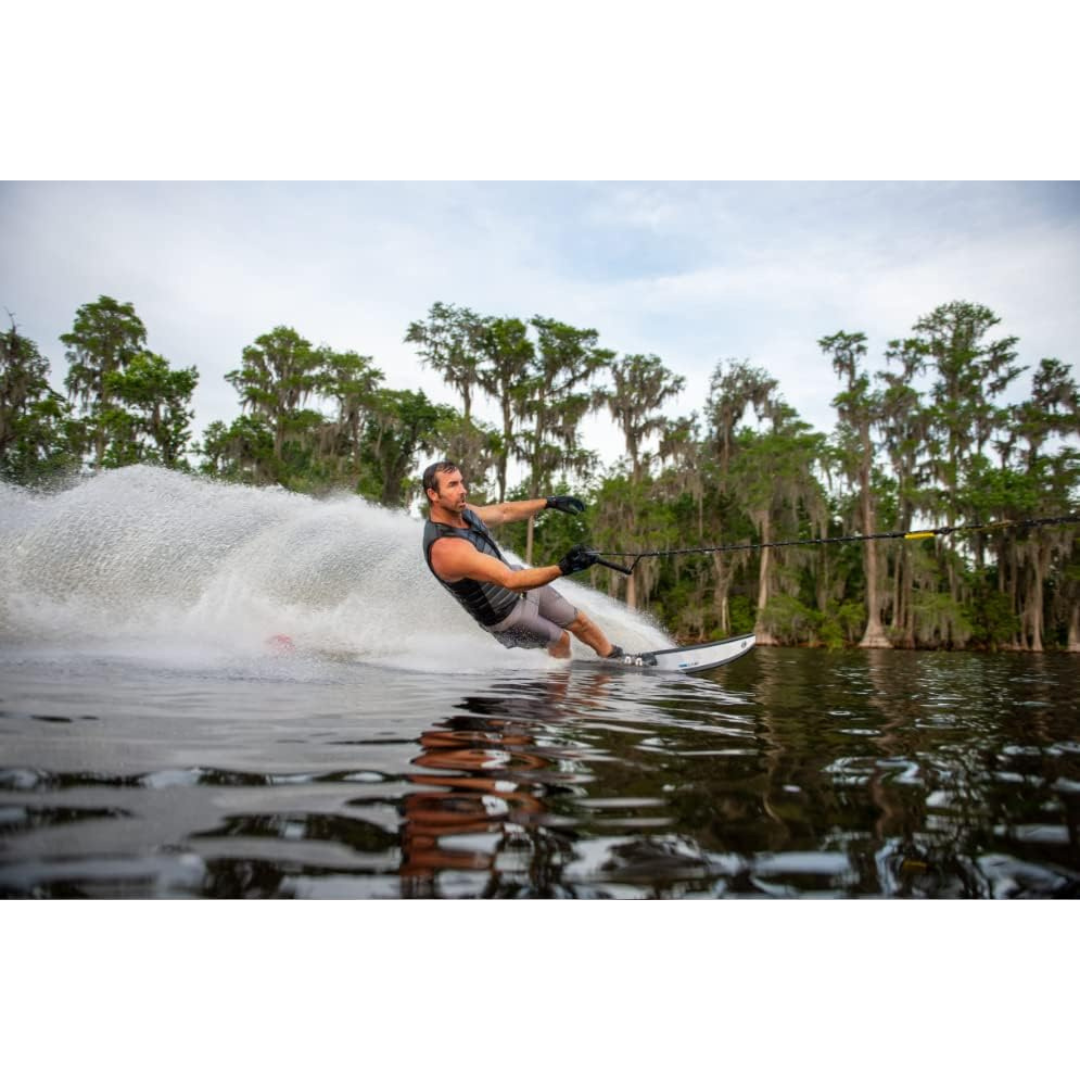 Carbon Omega Max Slalom Waterski 66in – High Performance Carbon Ski for Stability, Speed & Control