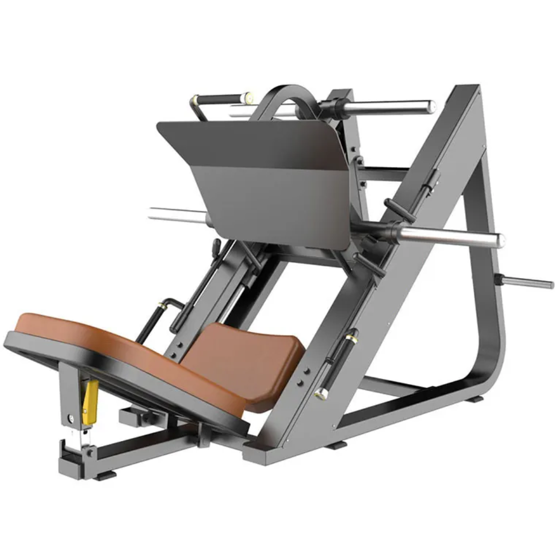 Commercial 45° Leg Press Machine Heavy Duty Gym Leg Strength Trainer