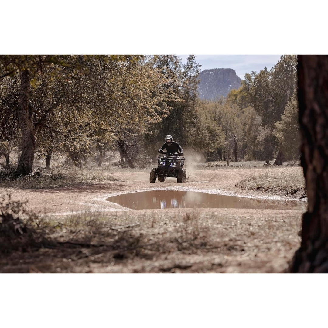 AT200R 169cc Gas Powered Adult ATV with Hydraulic Disc Brakes, Independent Suspension & Digital Speedometer