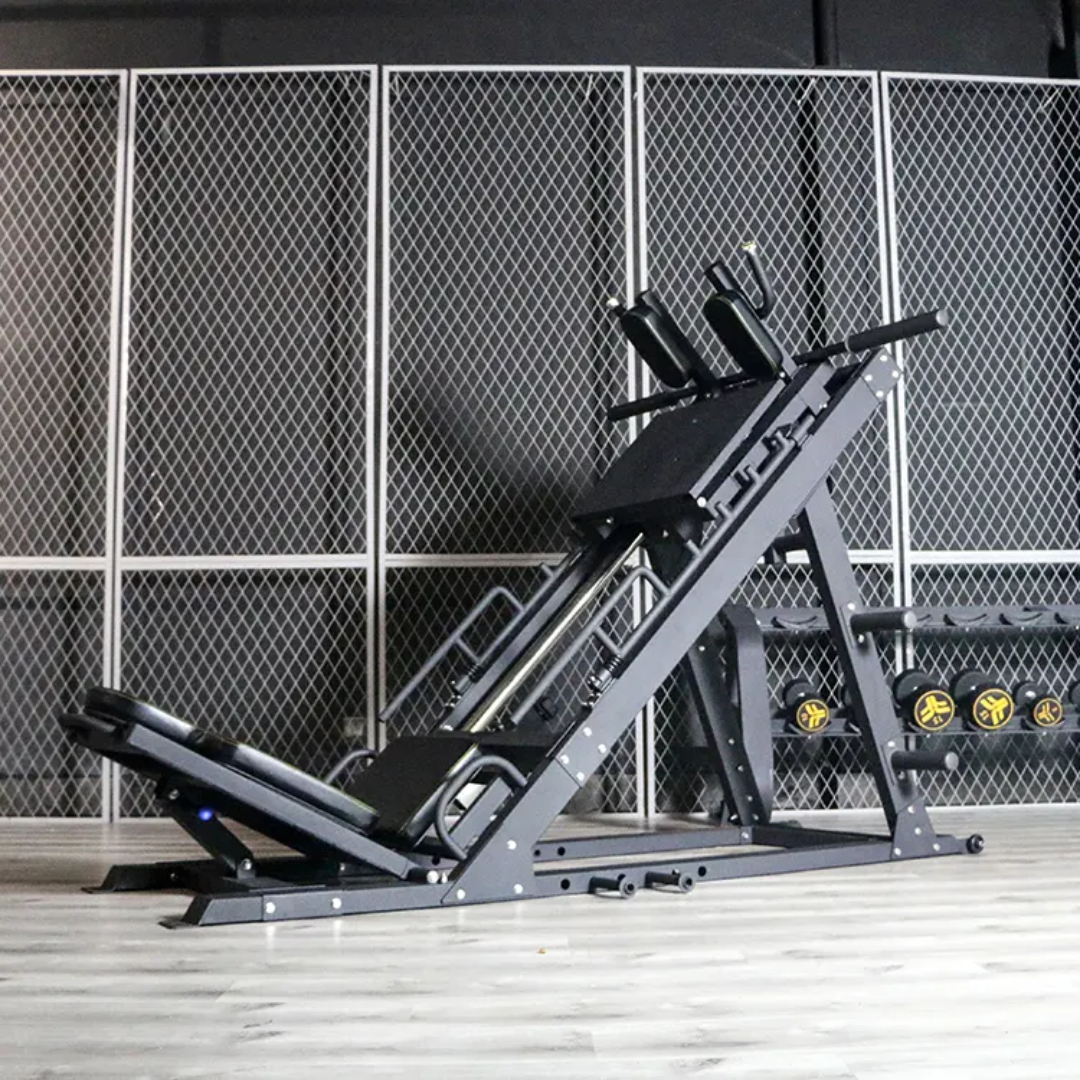 Commercial 45° Leg Press Machine Heavy Duty Gym Leg Strength Trainer