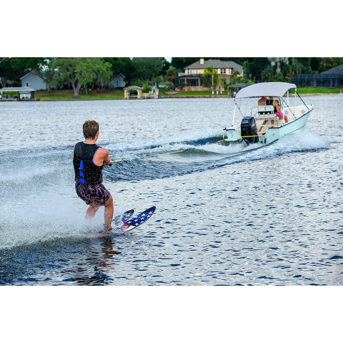 Celebrity 68" Combo Waterskis – Adjustable X-7 Bindings, Durable, Perfect for All Skill Levels