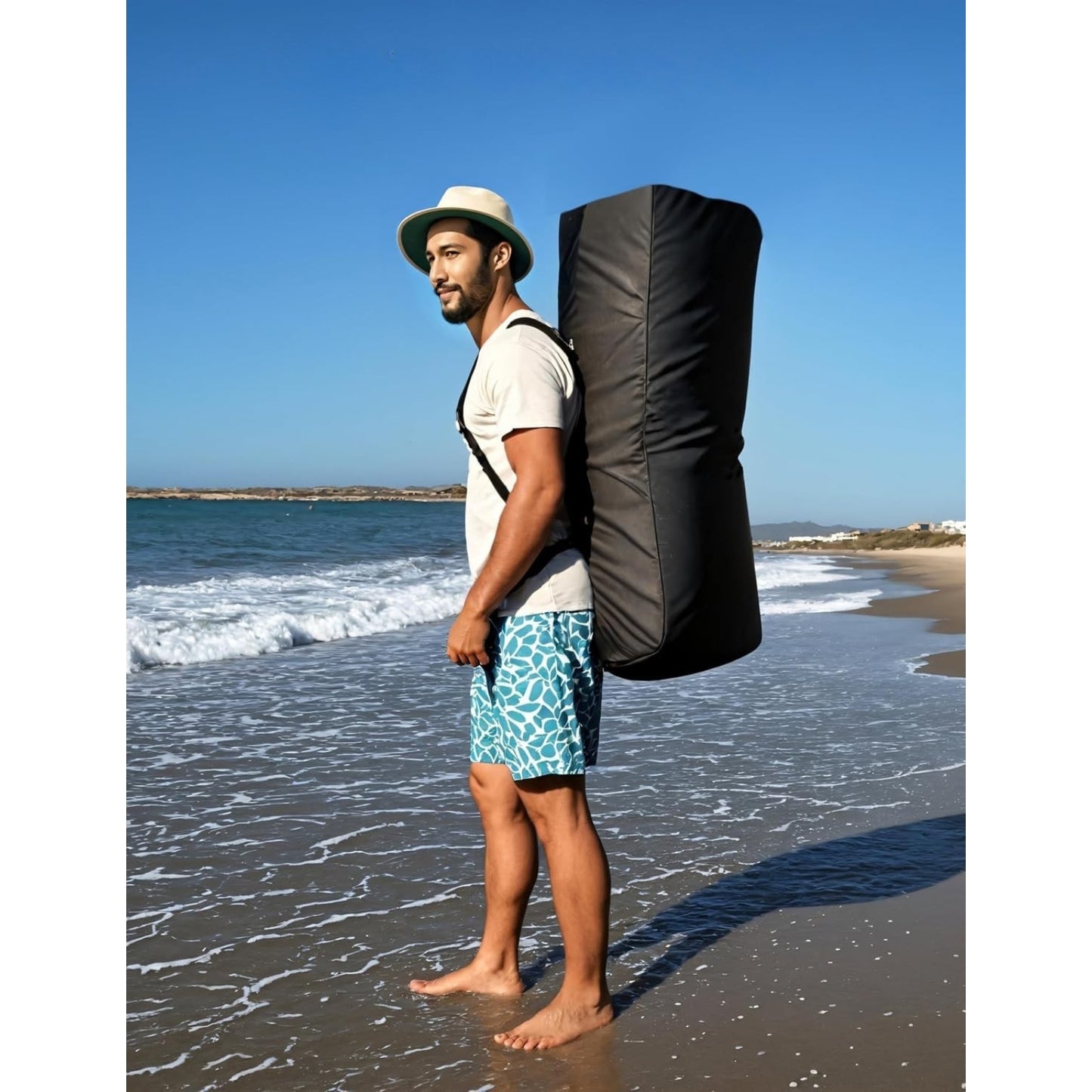 Inflatable Stand Up Paddle Board 10’6” | SUP with Premium Accessories, Non-Slip Deck & Carry Bag