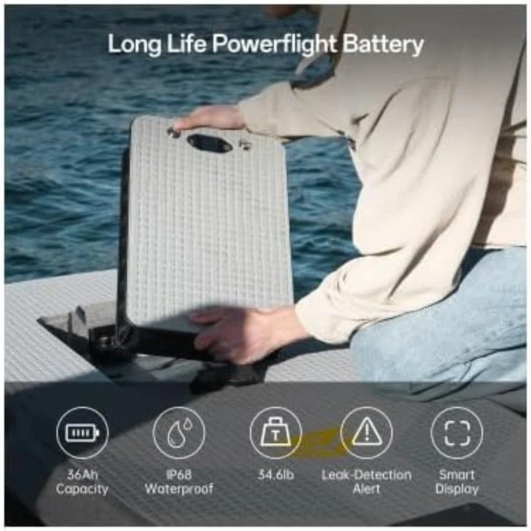 EVO PRO eFoil Electric Hydrofoil EPP Electric Surfboard with Standard Motor, Battery & Glider G1500 Wing