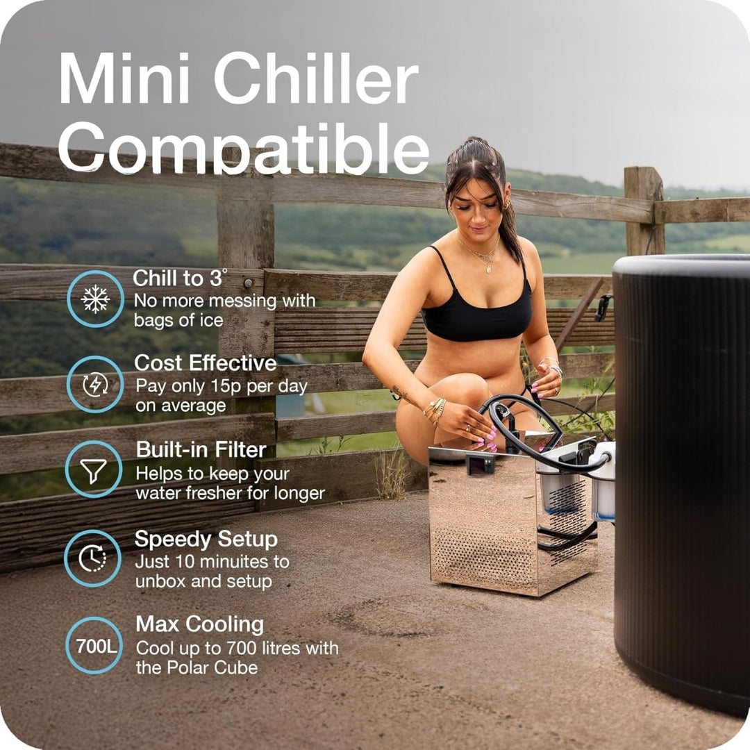 Portable Cold Plunge Tub – Compact, Insulated, Travel-Friendly Ice Bath for Home & Outdoor Use