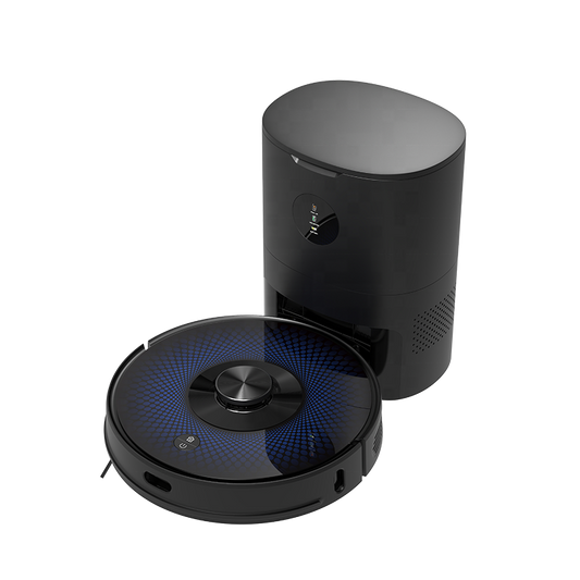 Smart Home Robot Vacuum Cleaner 5200mAh Self-Emptying Dust Collector Wet & Dry 2700Pa Suction App Control